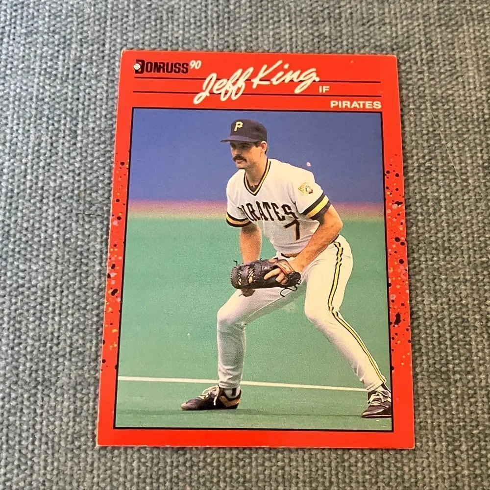 1990 Donruss Pittsburgh Pirates Baseball Card Trading Card